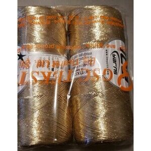 X2 gold Metallic cotton 200 grams New
